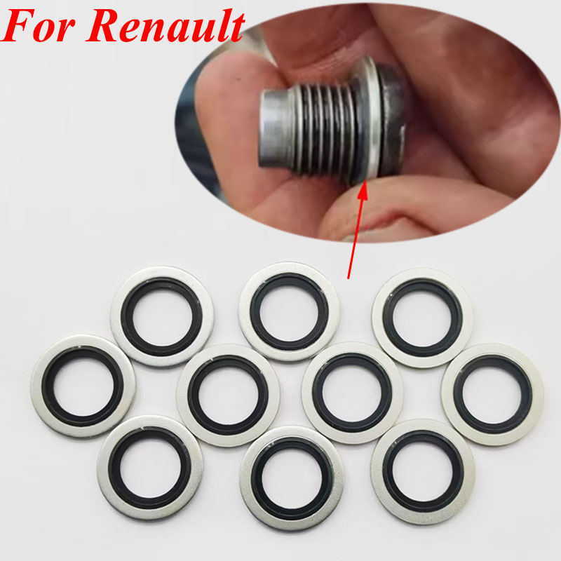Oil Drain Tank - 10x 24mm M16 Para Renault Junta